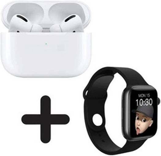 Smart Watch with Earbuds & Double Strap